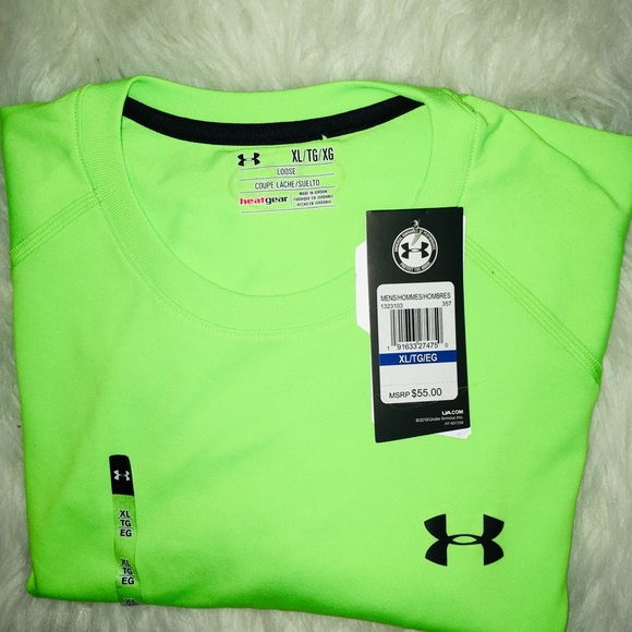 green under armor shirt